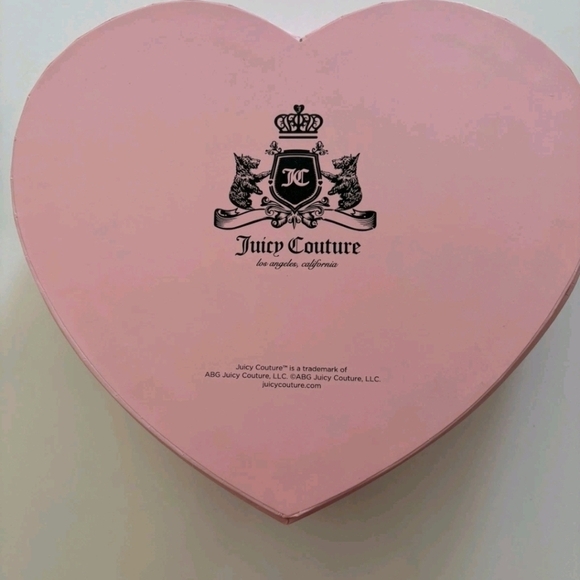Juicy Couture Chain Belt with Charms Small/Medium in Pink Juicy Heart Gift Box